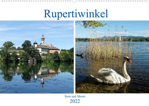 Rupertiwinkel - Seen und Moore (Wandkalender 2022 DIN A2 quer)