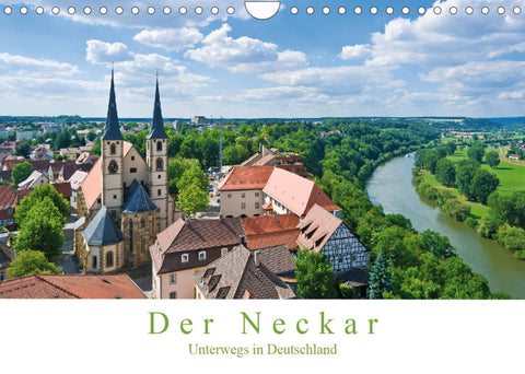 Der Neckar - Unterwegs in Deutschland (Wandkalender 2022 DIN A4 quer)