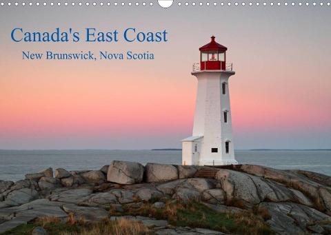 Canada's East Coast / UK-Version (Wall Calendar 2022 DIN A3 Landscape)