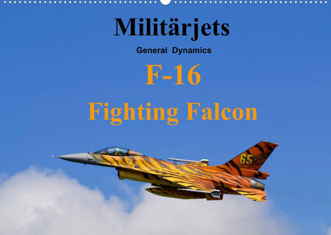Militärjets General Dynamics F-16 Fighting Falcon (Wandkalender 2022 DIN A2 quer)