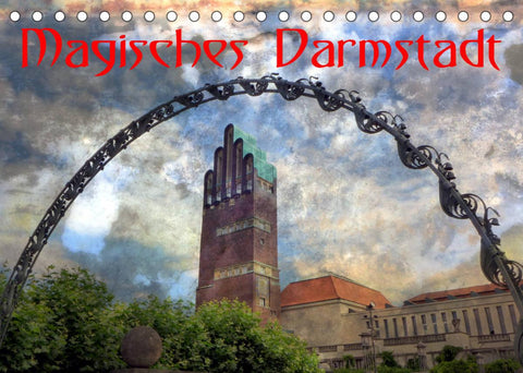Magisches Darmstadt (Tischkalender 2022 DIN A5 quer)