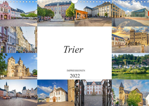 Trier Impressionen (Wandkalender 2022 DIN A3 quer)
