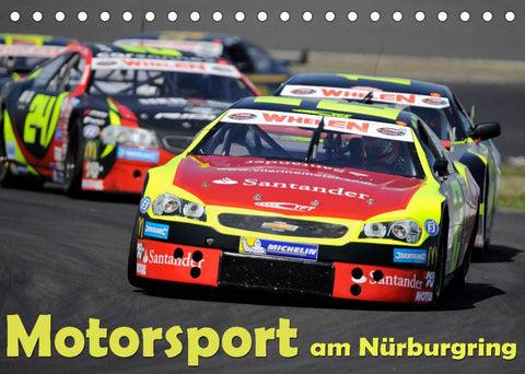 Motorsport am Nürburgring (Tischkalender 2022 DIN A5 quer)