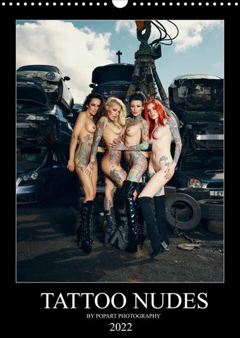 TATTOO NUDES (Wandkalender 2022 DIN A3 hoch)