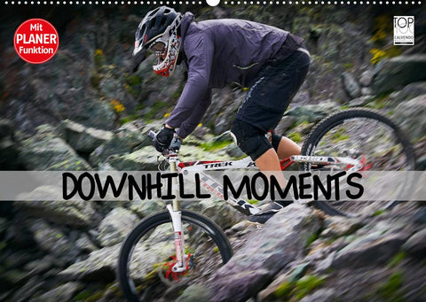 Downhill Moments (Wandkalender 2022 DIN A2 quer)