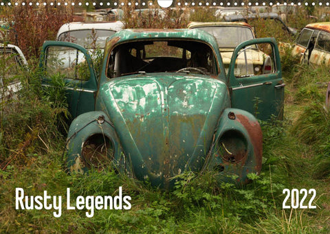 Rusty Legends (Wall Calendar 2022 DIN A3 Landscape)