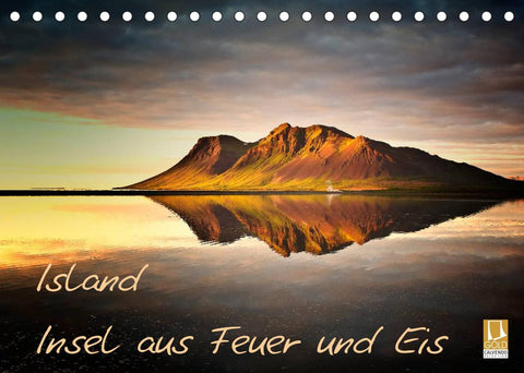 Island - Insel aus Feuer und Eis (Tischkalender 2022 DIN A5 quer)