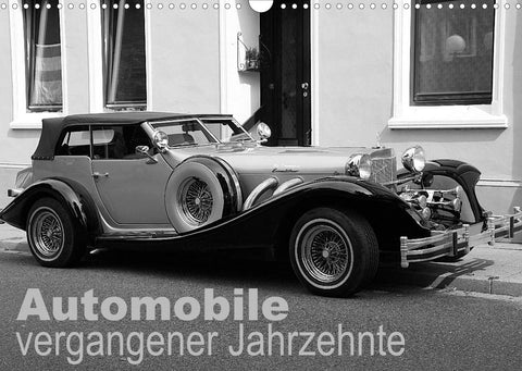 Automobile vergangener Jahrzehnte (Wandkalender 2022 DIN A3 quer)