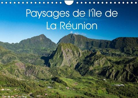 Paysages de l'île de La Réunion (Calendrier mural 2022 DIN A4 horizontal)
