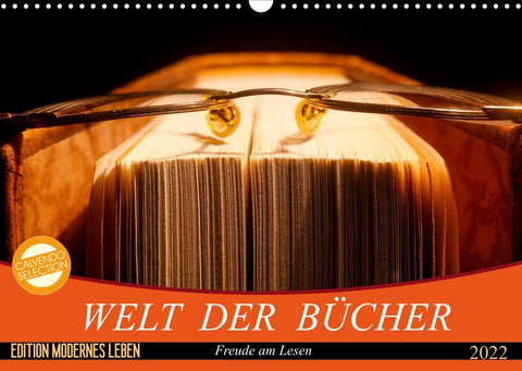 Welt der Bücher (Wandkalender 2022 DIN A3 quer)