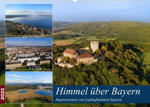 Himmel über Bayern (Wandkalender 2022 DIN A2 quer)
