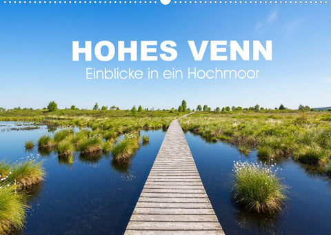 HOHES VENN - Einblicke in ein Hochmoor (Wandkalender 2022 DIN A2 quer)