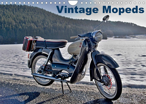Vintage Mopeds (Wandkalender 2022 DIN A4 quer)