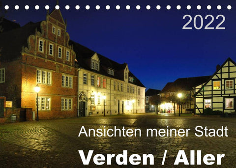 Ansichten meiner Stadt - Verden / Aller (Tischkalender 2022 DIN A5 quer)