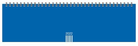Wochenquerplaner, blau Kalender 2022