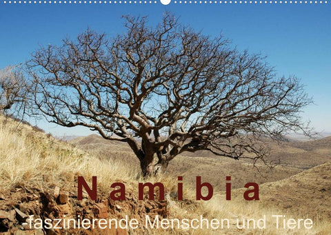 Namibia - faszinierende Menschen und Tiere (Wandkalender 2022 DIN A2 quer)