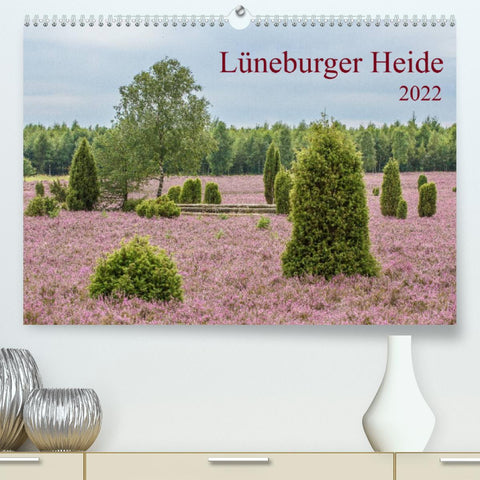 Lüneburger Heide (Premium, hochwertiger DIN A2 Wandkalender 2022, Kunstdruck in Hochglanz)