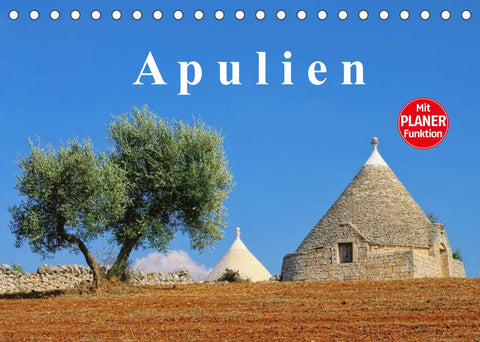 Apulien (Tischkalender 2022 DIN A5 quer)