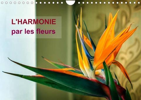 L'harmonie par les fleurs (Calendrier mural 2022 DIN A4 horizontal)