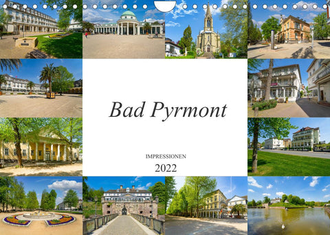 Bad Pyrmont Impressionen (Wandkalender 2022 DIN A4 quer)