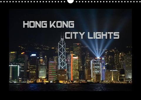 Hongkong - City Lights (Wandkalender 2022 DIN A3 quer)