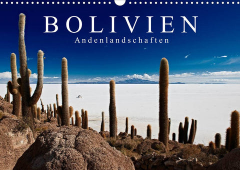 Bolivien Andenlandschaften "CH-Version" (Wandkalender 2022 DIN A3 quer)