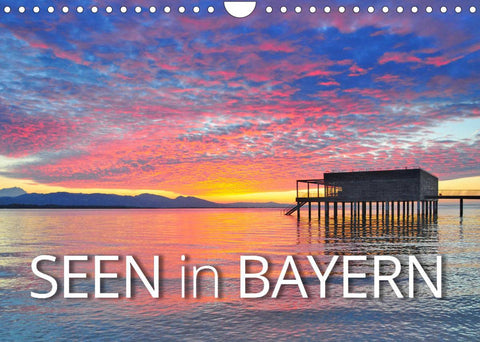 Seen in Bayern (Wandkalender 2022 DIN A4 quer)