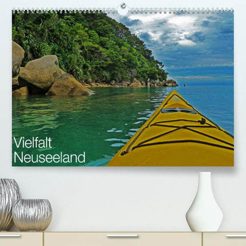 Vielfalt Neuseeland (Premium, hochwertiger DIN A2 Wandkalender 2022, Kunstdruck in Hochglanz)