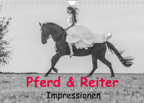 Pferd & Reiter - Impressionen (Wandkalender 2022 DIN A4 quer)