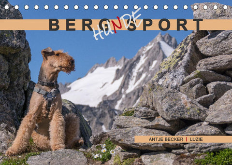Berg-Hunde-Sport (Tischkalender 2022 DIN A5 quer)