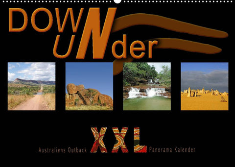 Down Under - Australiens Outback XXL (Wandkalender 2022 DIN A2 quer)