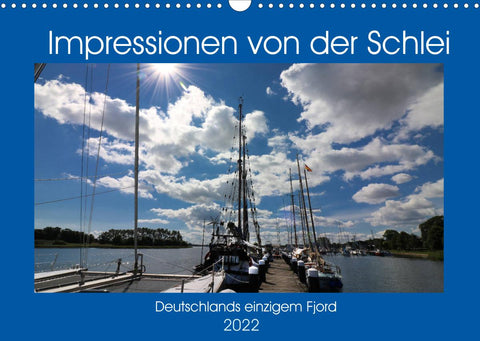 Impressionen von der Schlei - Deutschlands einzigem Fjord (Wandkalender 2022 DIN A3 quer)