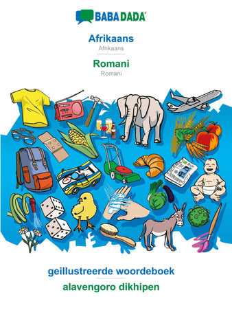 BABADADA, Afrikaans - Romani, geillustreerde woordeboek - alavengoro dikhipen