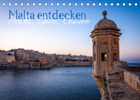 Malta entdecken Malta, Gozo, Comino (Tischkalender 2022 DIN A5 quer)