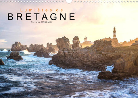 Lumières de Bretagne (Calendrier mural 2022 DIN A3 horizontal)