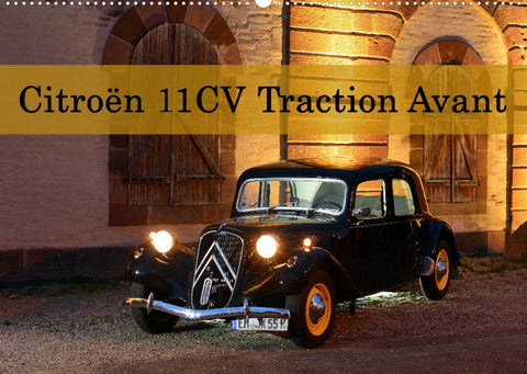 Citroën 11CV Traction Avant (Wandkalender 2022 DIN A2 quer)