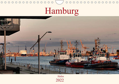 Hamburg Hafen (Wandkalender 2022 DIN A4 quer)
