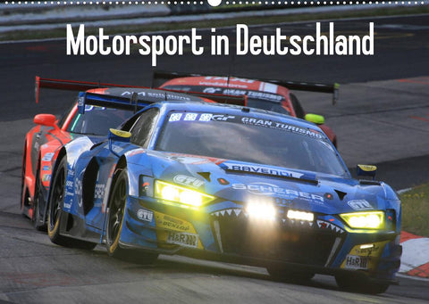 Motorsport in Deutschland (Wandkalender 2022 DIN A2 quer)