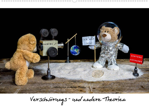 Verschwörungs - und andere Theorien (Wandkalender 2022 DIN A2 quer)