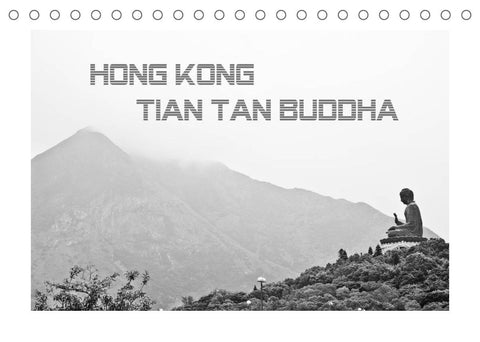 Hongkong - Tian Tan Buddha (Tischkalender 2022 DIN A5 quer)