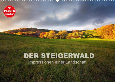 DER STEIGERWALD - Impressionen einer Landschaft (Wandkalender 2022 DIN A2 quer)