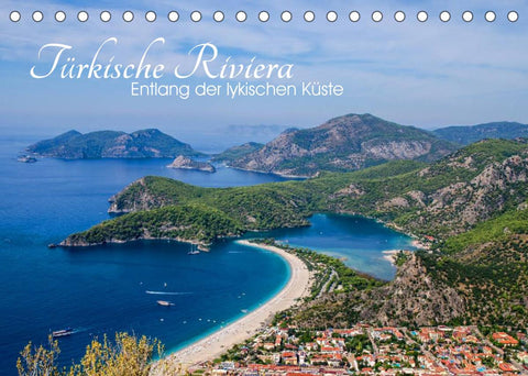 Türkische Riviera - Entlang der lykischen Küste (Tischkalender 2022 DIN A5 quer)