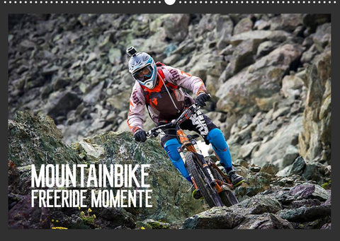Mountainbike Freeride Momente (Wandkalender 2022 DIN A2 quer)
