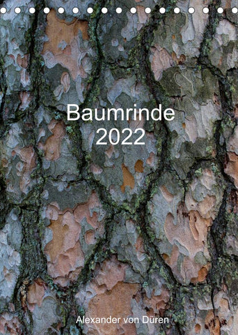 Baumrinde 2022 (Tischkalender 2022 DIN A5 hoch)