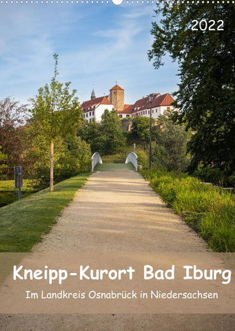 Kneipp-Kurort Bad Iburg (Wandkalender 2022 DIN A2 hoch)