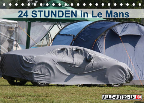 24 Stunden in Le Mans (Tischkalender 2022 DIN A5 quer)