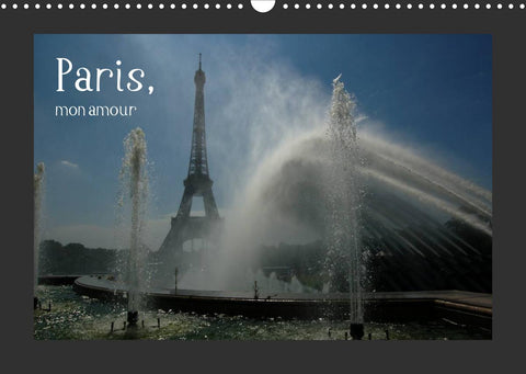 Paris, mon amour (Wandkalender 2022 DIN A3 quer)