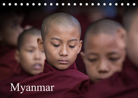 Myanmar 2022 (Tischkalender 2022 DIN A5 quer)