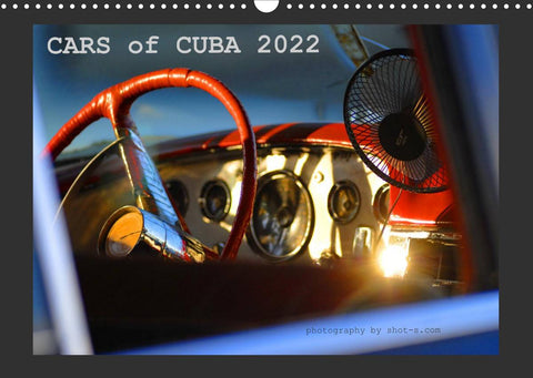 CARS of CUBA 2022 (Wandkalender 2022 DIN A3 quer)