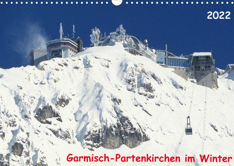 Garmisch-Partenkirchen im Winter (Wandkalender 2022 DIN A3 quer)